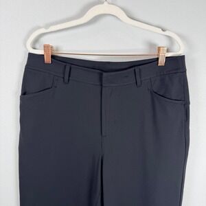Public Rec 32/28 Black All Day Wide Leg Trousers Pants Stretch Chino